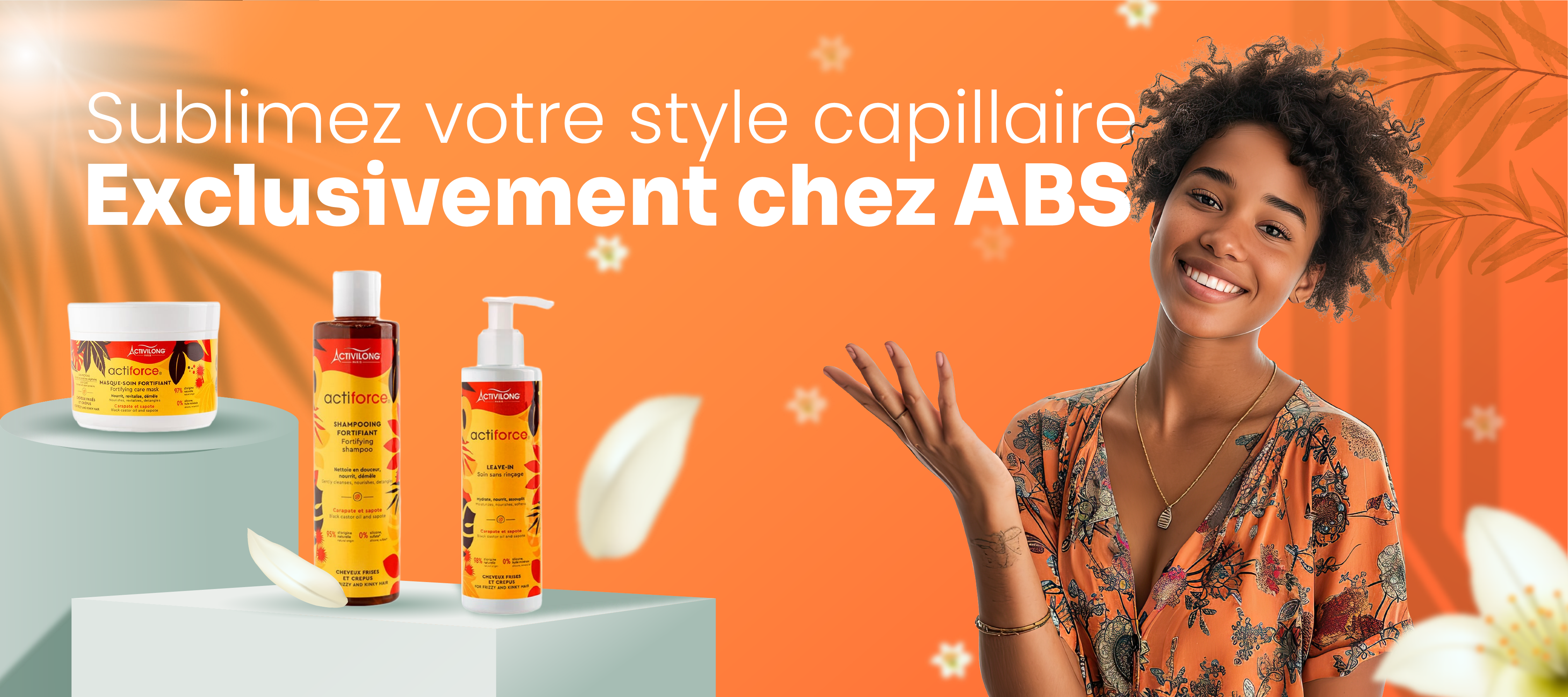 Sublimez votre style capillaire Exclusivement chez ABS Banner