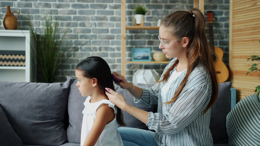 Démêlants naturels pour cheveux afro des enfants