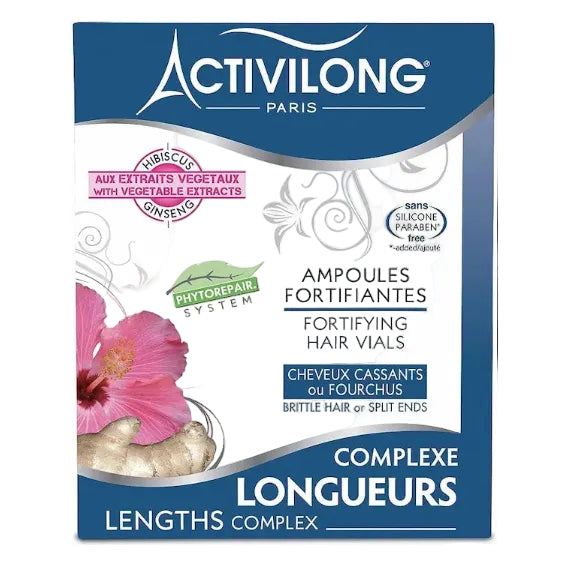 ACTIVILONG Complexe Longueurs (Bleu) Boîte de 4 - Afro Beauty Store