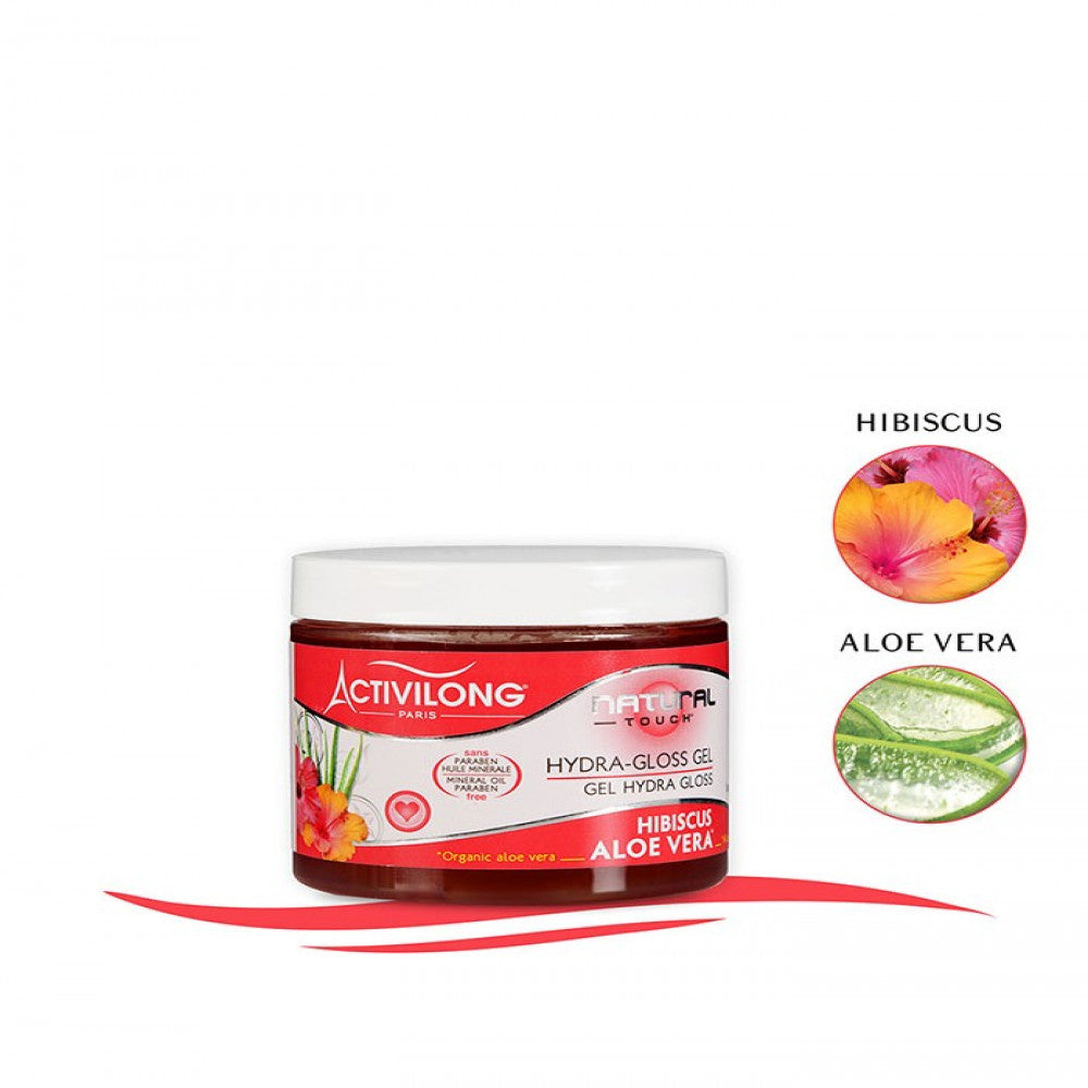 Activilong Natural Touch Hydra-Gloss Wet-Look Gel with Organic Aloe Vera & Hibiscus