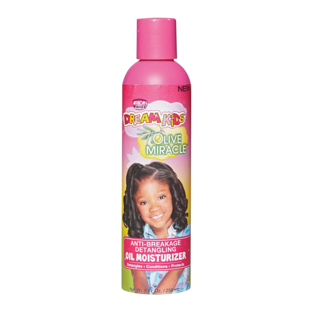 African Pride Dream Kids Olive Miracle Anti-Breakage Detangling Oil Moisturizer
