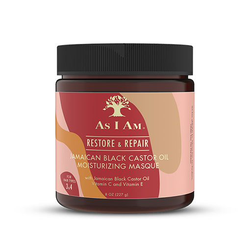 As I Am Restore & Repair Jamaican Black Castor Oil Moisturizing Masque