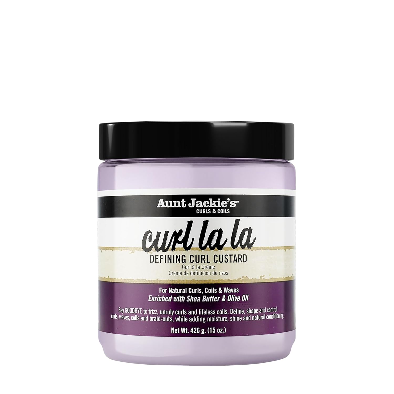 Aunt Jackie's Curls & Coils Curl La La Defining Curl Custard