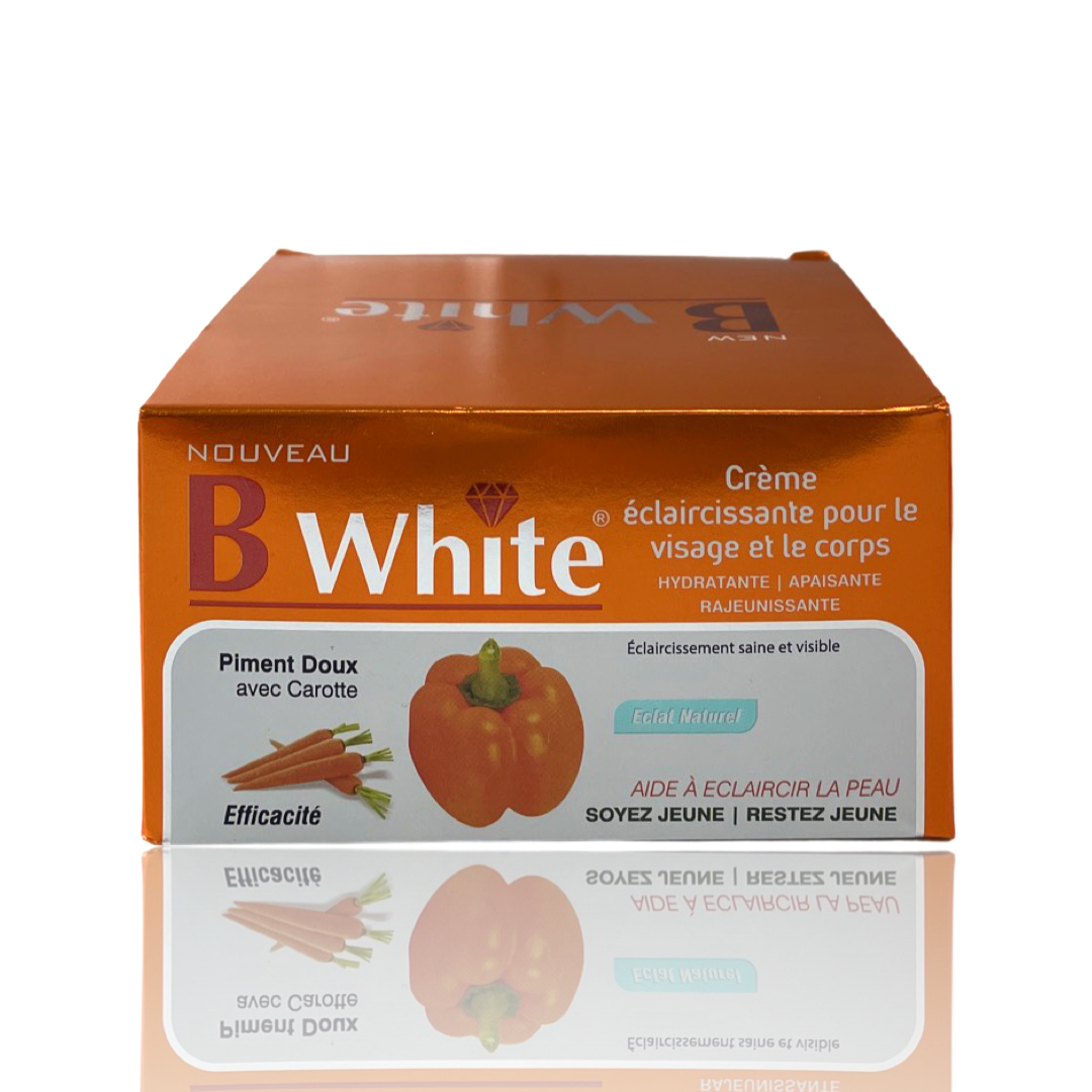 B White Piment Doux avec Carotte Crème Éclaircissante (lightening cream)