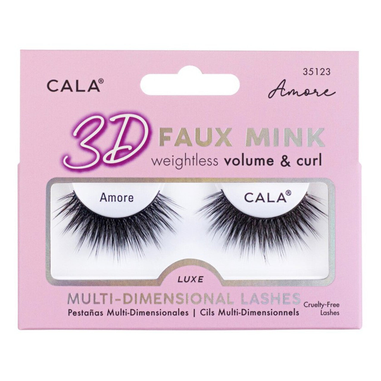 Cala Amore 3D Faux Mink Lashes Amore style