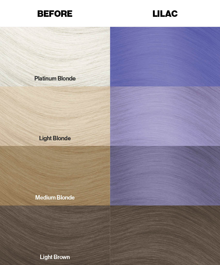 Crazy Color Lilac 55 color swatches by Afro Beauty Store