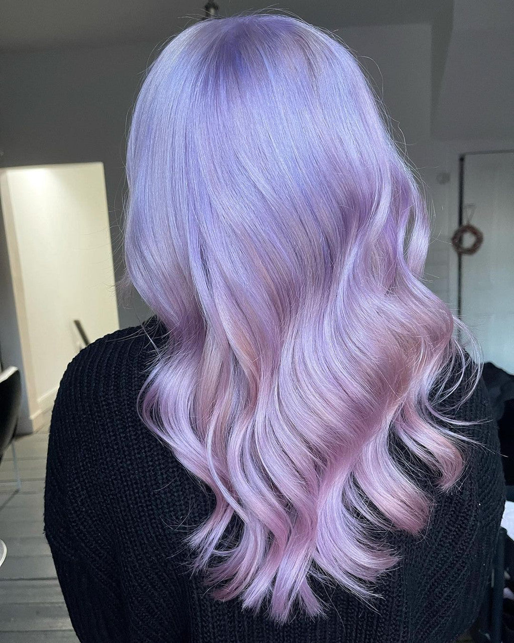 Crazy Color's Person with Lilac hair color by Afro Beauty Store