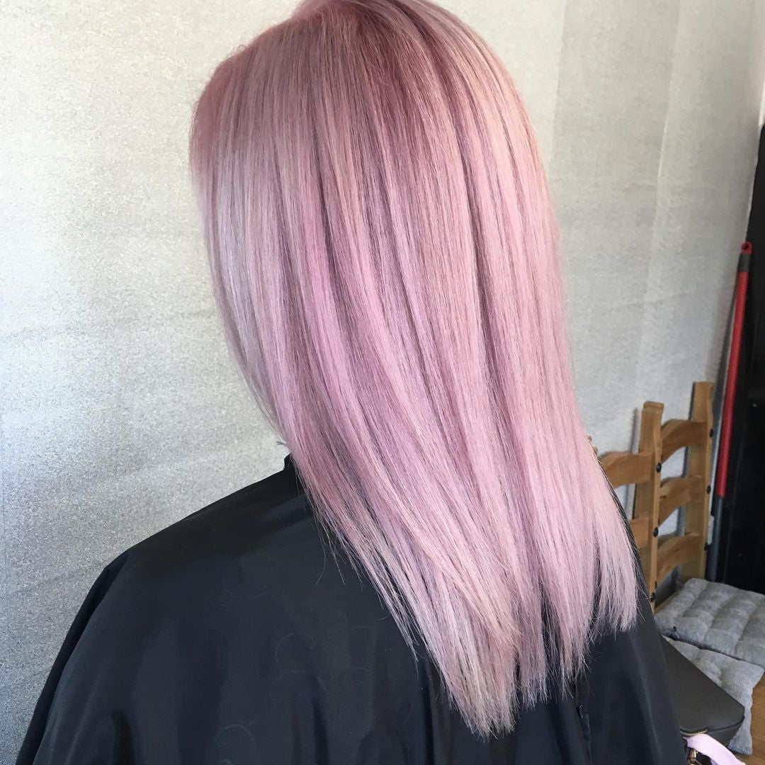Crazy Color's Personwith light pink hair by Afro Beauty Store
