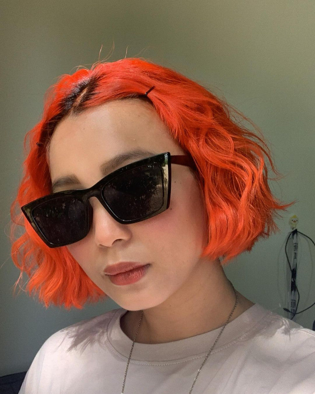 Crazy Color's person with Orange hair by Afro Beauty Store
