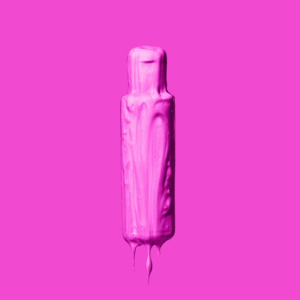 Crazy Color Pinkissimo no. 42 100ml Pink hair color liquid bottle by Afro Beauty Store on a pink background