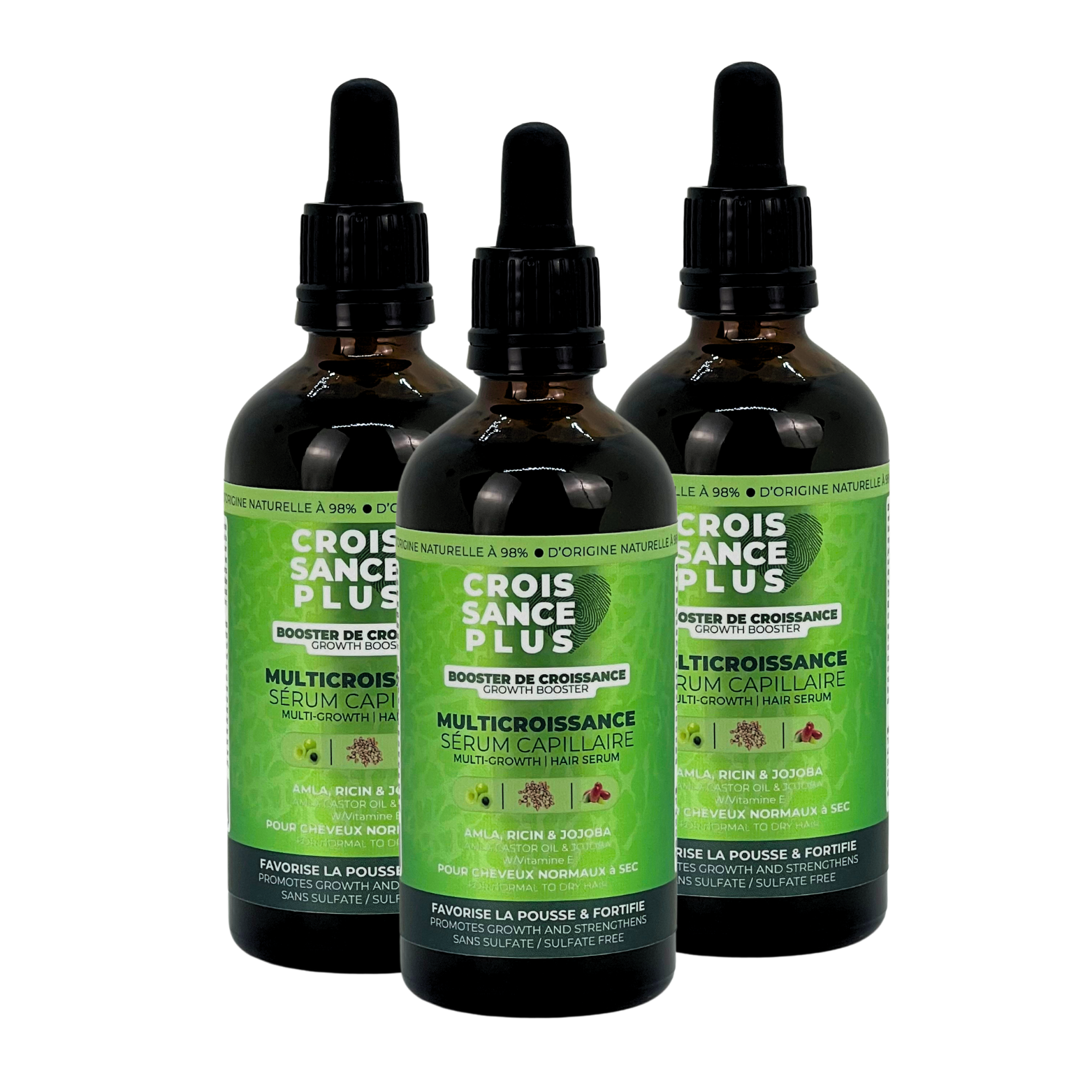 Croissance Plus Multicroissance Hair Serum 3x pack