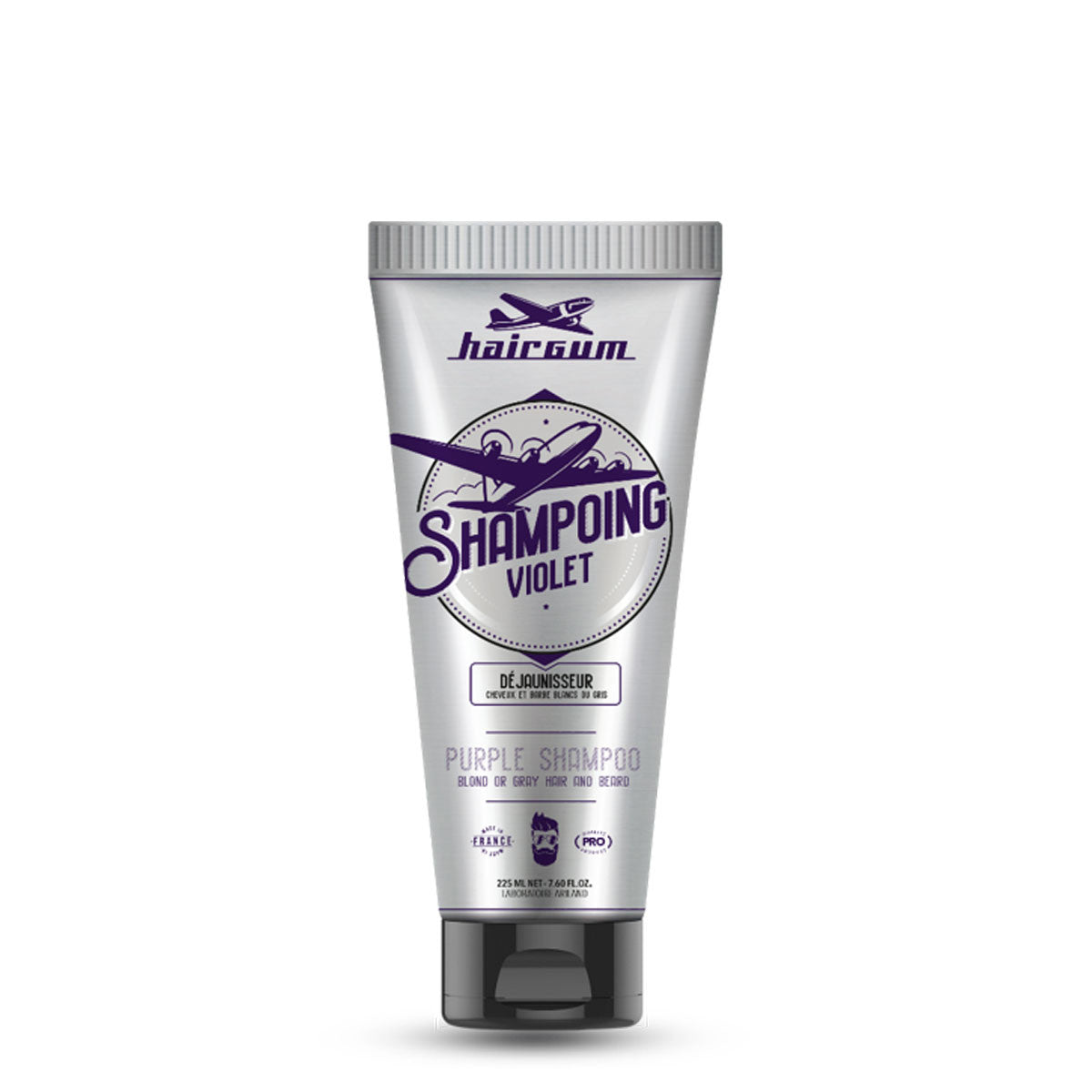 HAIRGUM SHAMPOING VIOLET DEJAUNISSEUR 225ML 225ml - Afro Beauty Store 