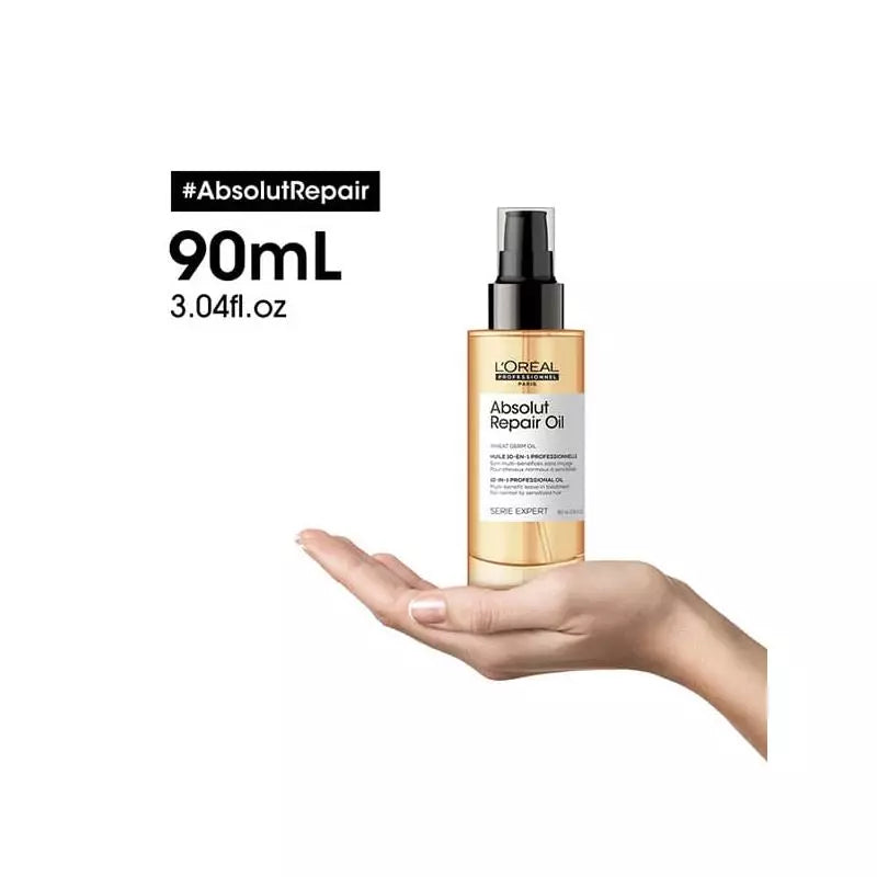 L'Oréal Professionnel Série Expert Absolut Repair Huile 10-en-1 90 ML - Afro Beauty Store 
