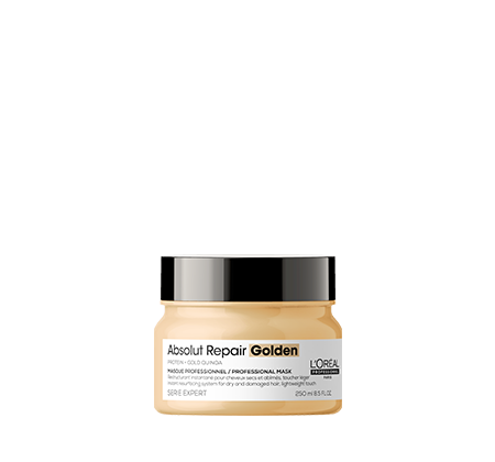 L'Oréal Professionnel Série Expert Absolut Repair Masque Golden Restructurant  250 ML - Afro Beauty Store 