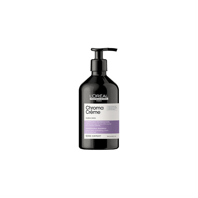 L'Oréal Professionnel Serie Expert Chroma Crème Shampooing violet 500ml - Afro Beauty Store 