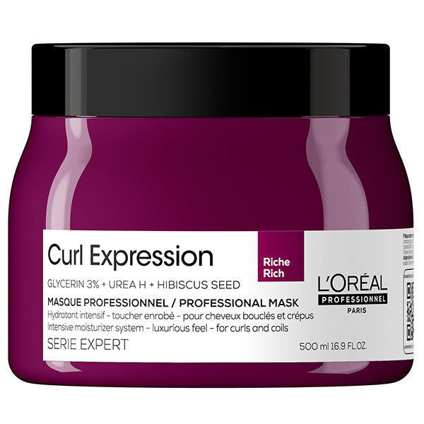 L'Oréal Professionnel Serie Expert Curl Expression Masque Riche Hydratant Intensif 500ml - Afro Beauty Store 