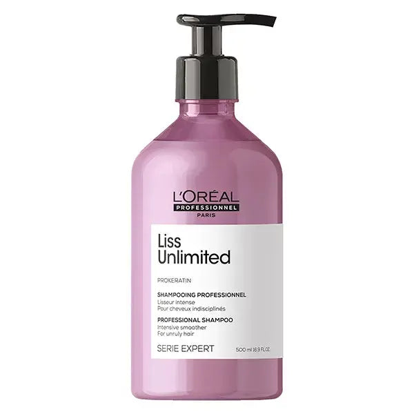 L'Oréal Professionnel Série Expert  Liss Unlimited Shampoing 500 ML - Afro Beauty Store 