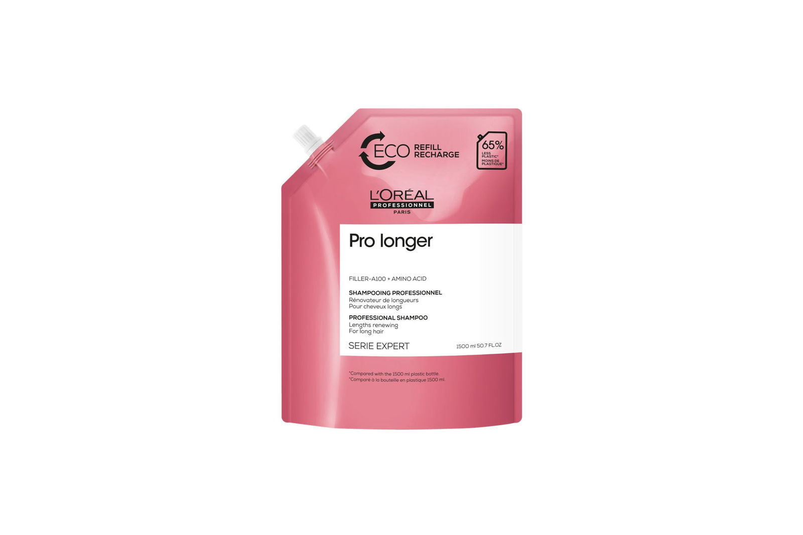 L'Oréal Professionnel Serie Expert Pro Longer Shampooing Eco-Recharge 1500ml - Afro Beauty Store 