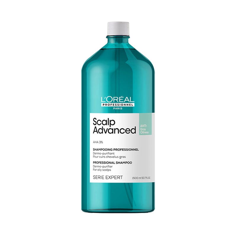 L'Oréal Professionnel Serie Expert Scalp Advanced Shampoing Dermo-Purifiant Anti-Gras 1500ml - Afro Beauty Store 