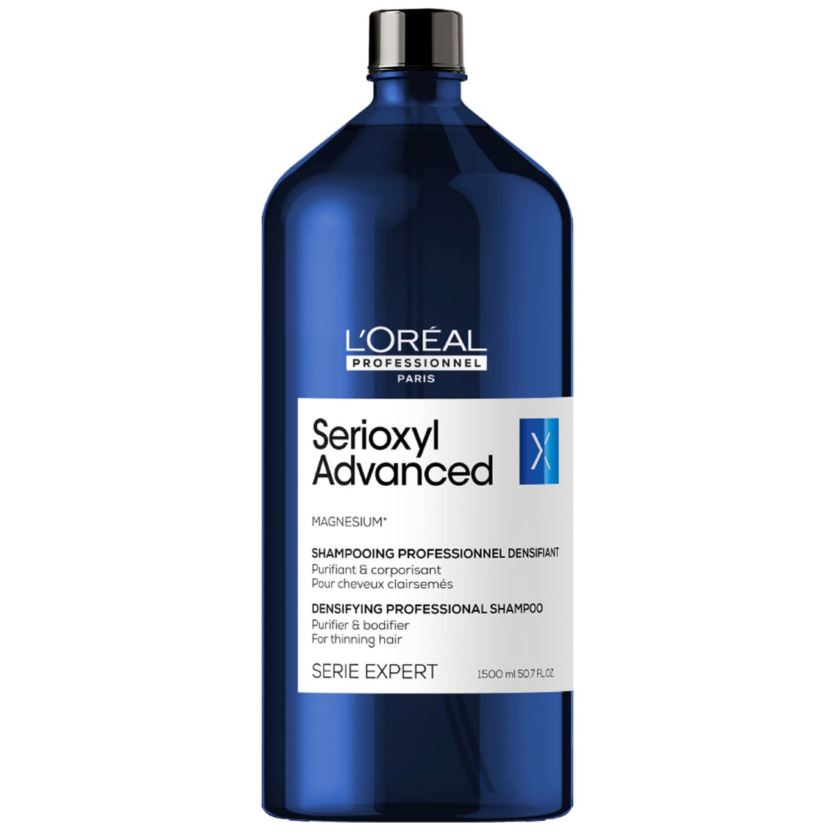 L'Oréal Professionnel Serie Expert Serioxyl Advanced shampoing corporisant 1500ml - Afro Beauty Store 