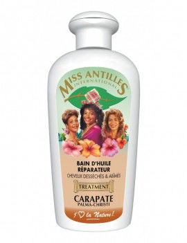 MISS ANTILLES – BAIN D’HUILES RÉPARATEUR CARAPATE 250ml - Afro Beauty Store 