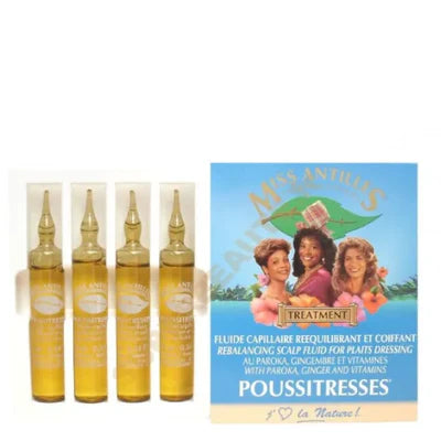 Miss Antilles Actipouss Plus Treatment Poussitresses Rebalancing Scalp Fluid for Plaits Dressing