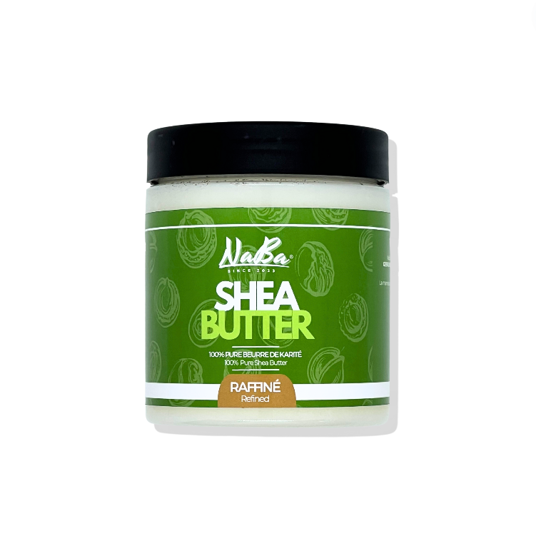 Naba - Beurre de Karité 100% BRUT 250ml - Afro Beauty Store 