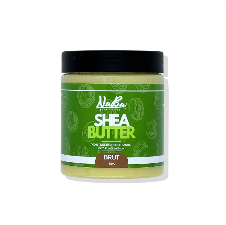 Naba - Beurre de Karité 100% RAFFINÉ 250ml - Afro Beauty Store 