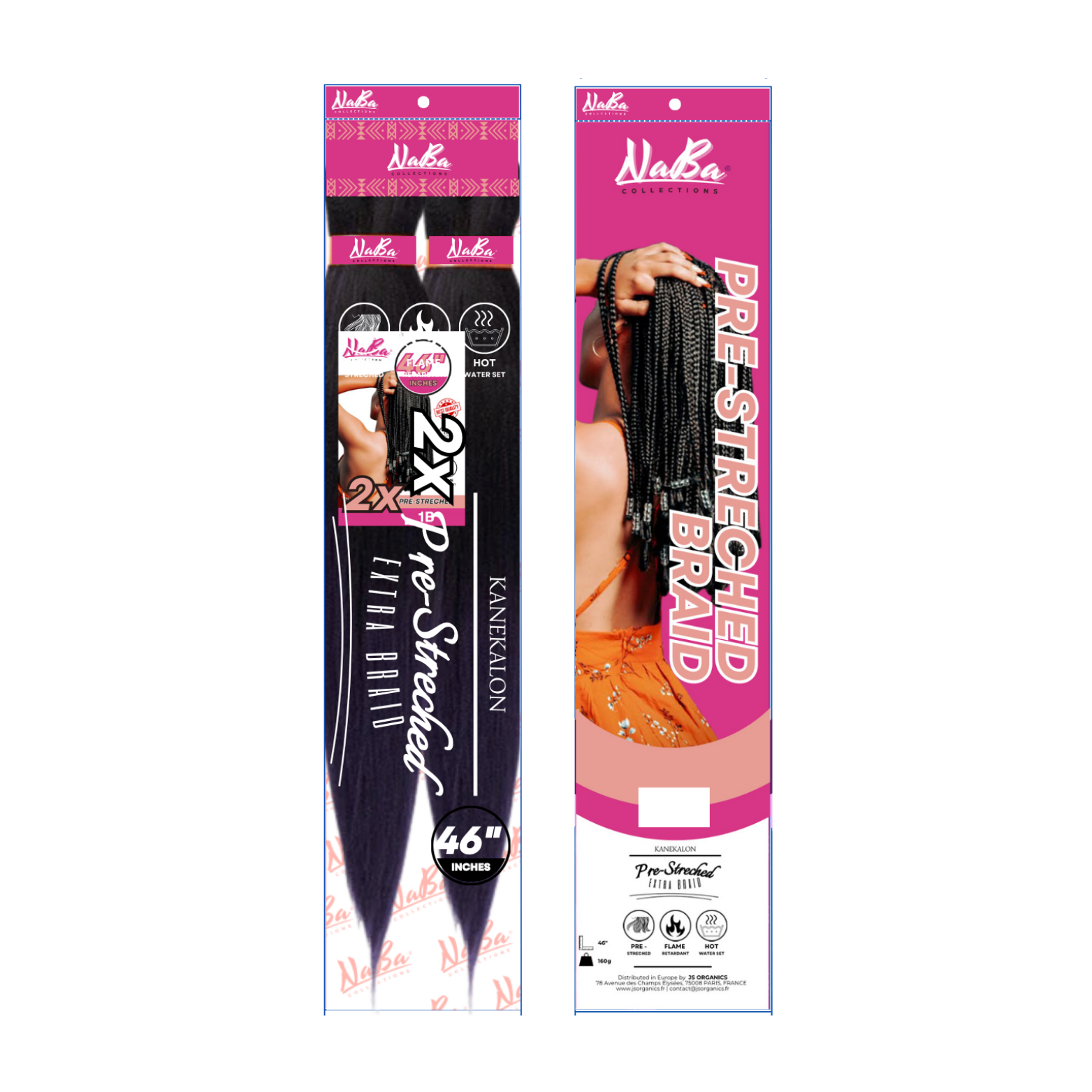 Naba Collections - Pre-Stretched Braid