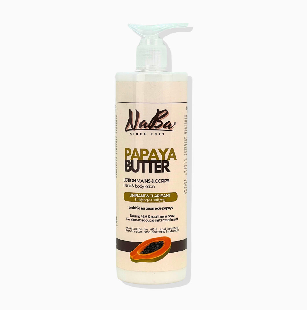 Naba Papaya Butter Hand & Body Lotion