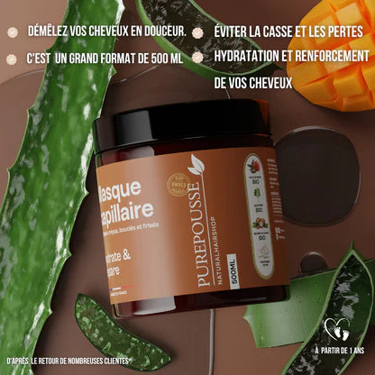 Purepousse Repairing & Moisturizing Hair Mask