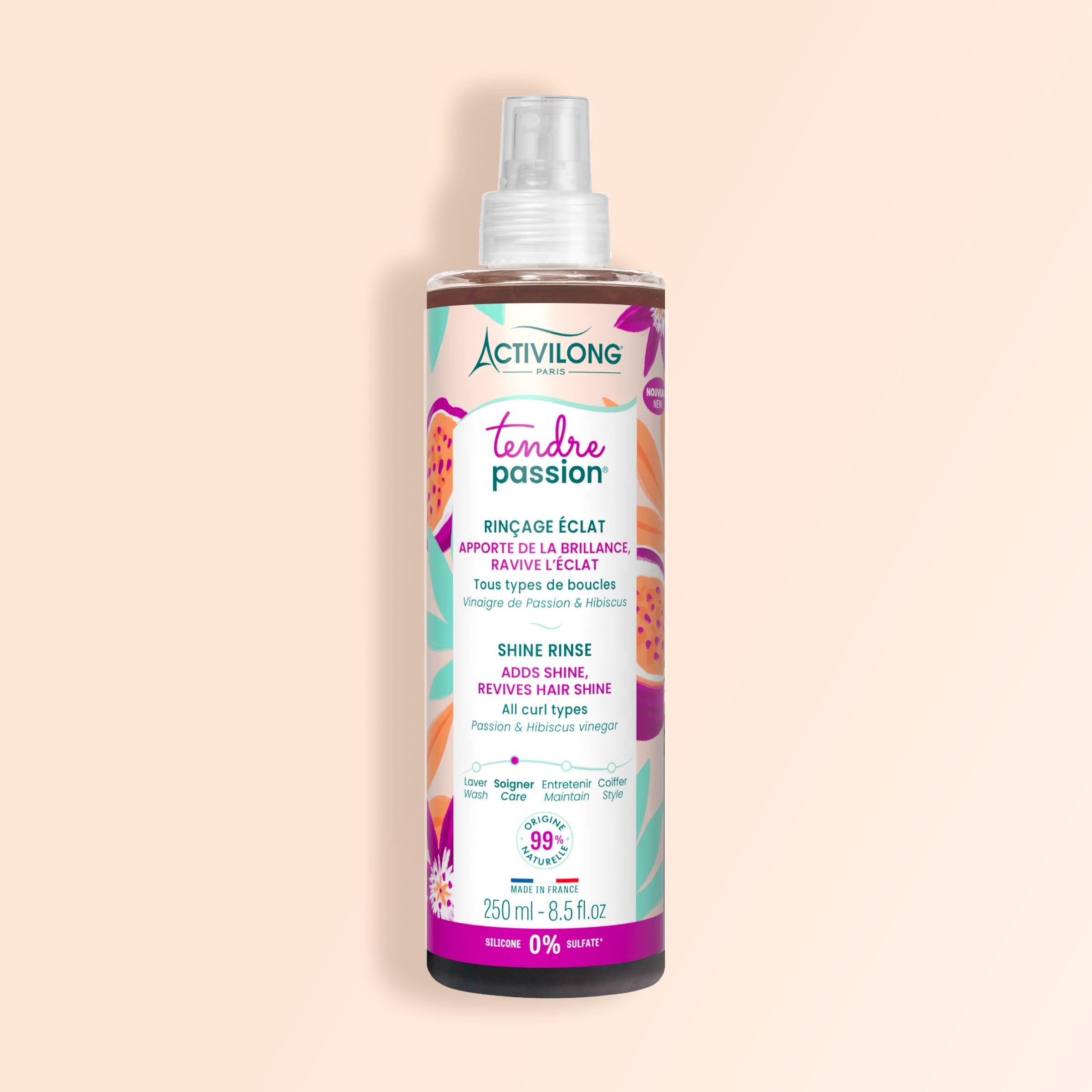 ACTIVILONG TENDRE PASSION Rinçage Éclat 250ml