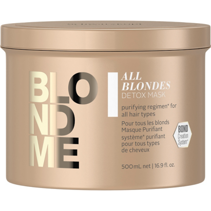 Schwarzkopf Professional BLONDME Masque Purifiant 500ml - Afro Beauty Store 
