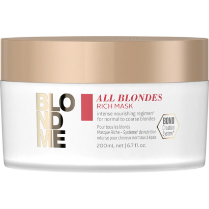 Schwarzkopf Professional BLONDME Masque Riche 200ml - Afro Beauty Store 