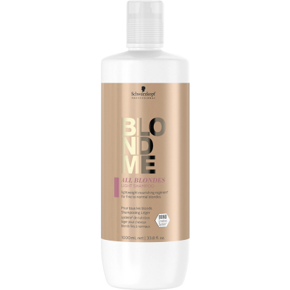Schwarzkopf Professional BLONDME Shampooing Léger 1000ml - Afro Beauty Store 