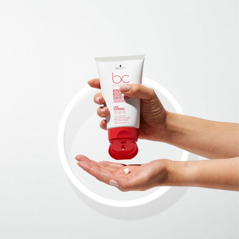 Schwarzkopf Professional BONACURE Clean RR Rénovat. Pointes+ 100ml - Afro Beauty Store 