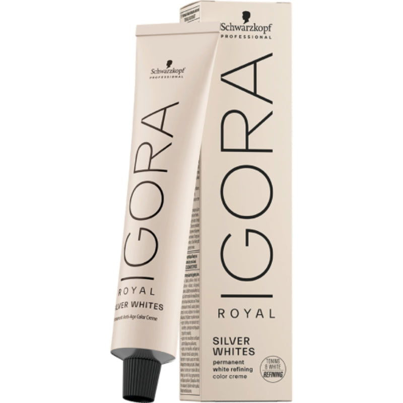Schwarzkopf Professional IGORA ROYAL SILVER WHITE Gris Anthracite 60ml (slate Grey) - Afro Beauty Store 