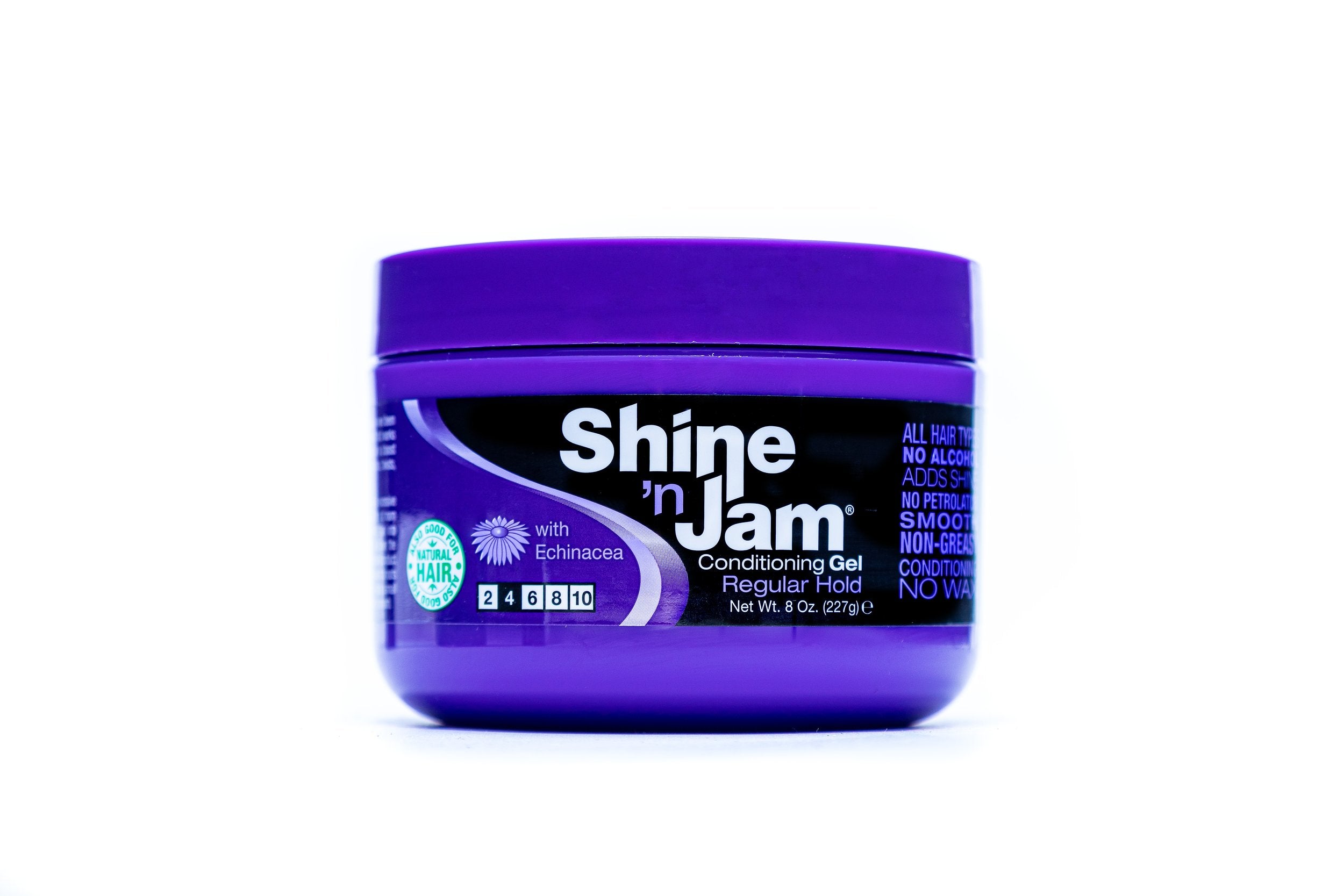 Ampro Shine 'n Jam Conditioning Gel, Regular Hold Violet