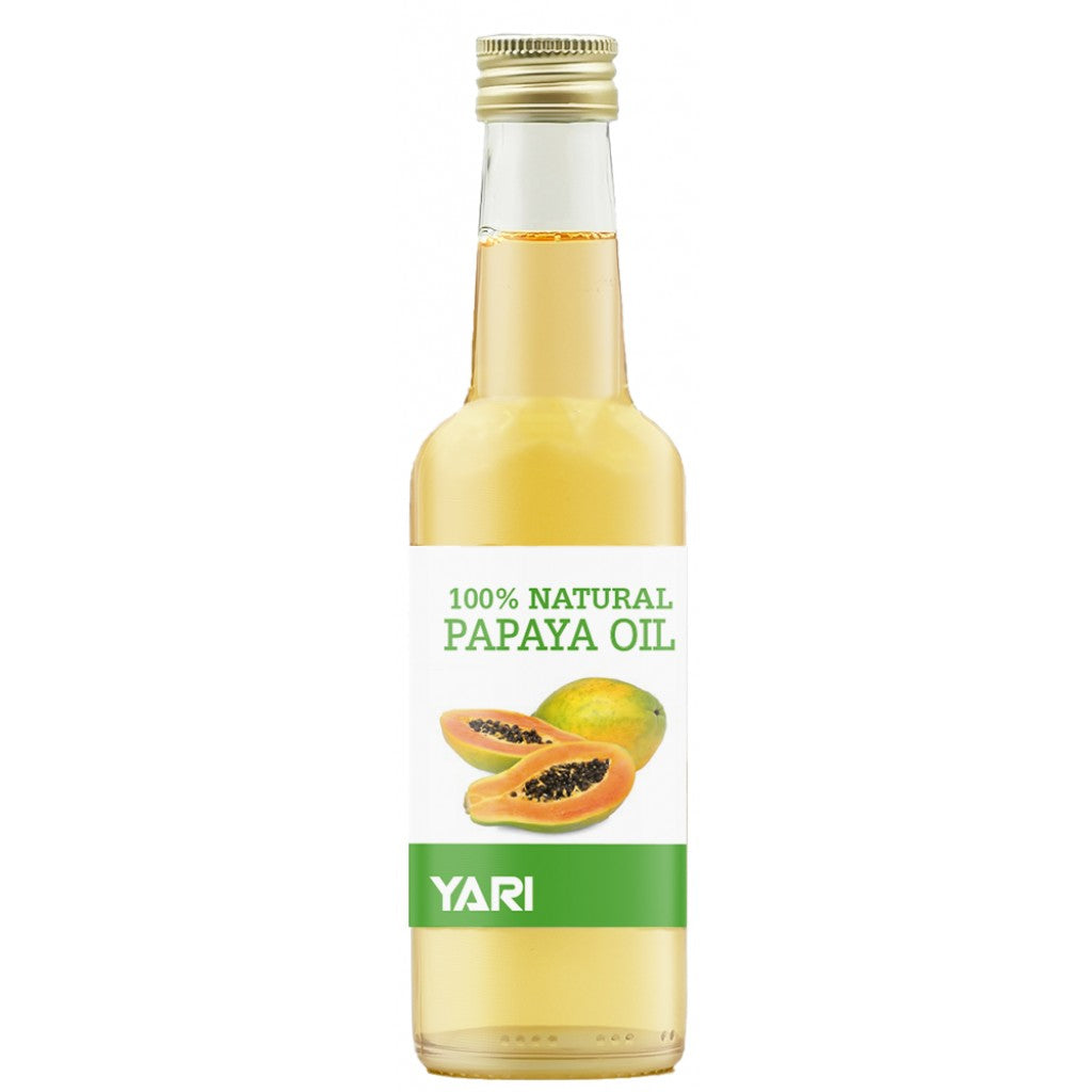 Bottle of Yari 100% Natural Papaya Oil 250ml by Afro Beauty Store