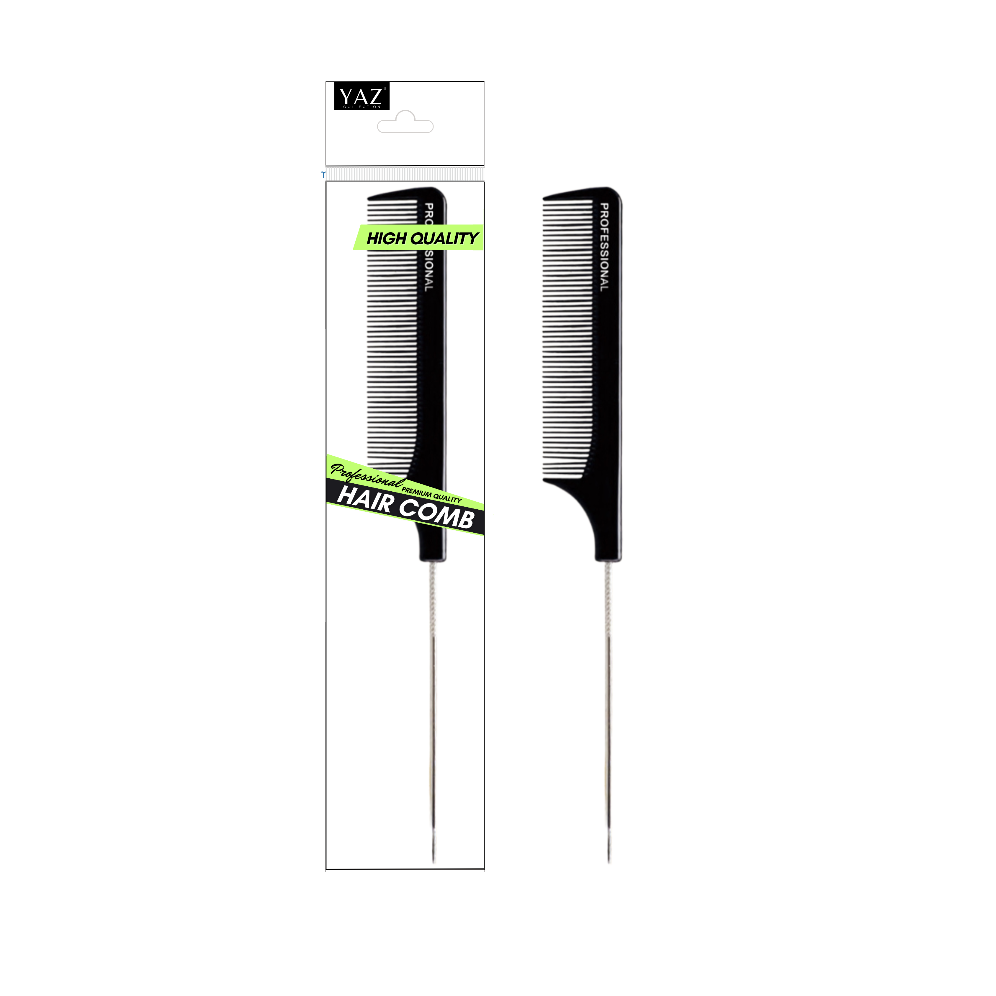 Yaz Professional high-quality rat tail comb