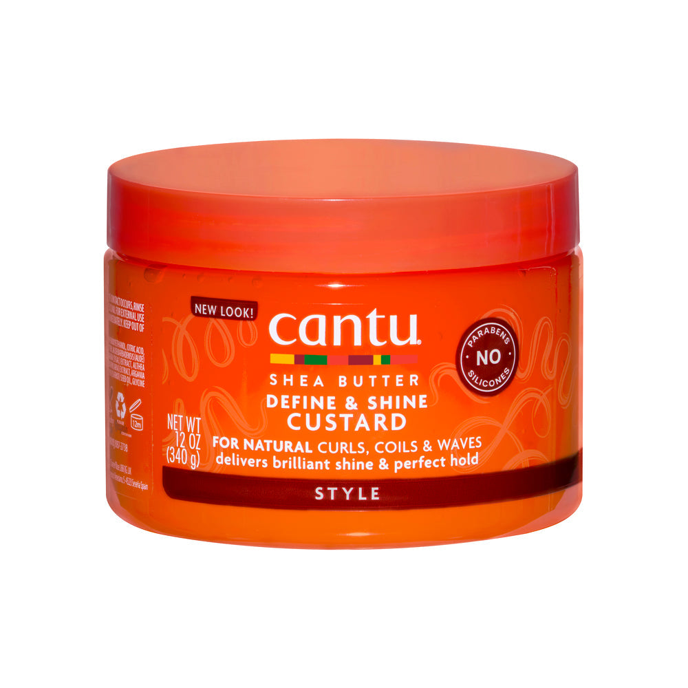 Cantu Shea Butter Define & Shine Custard hair product