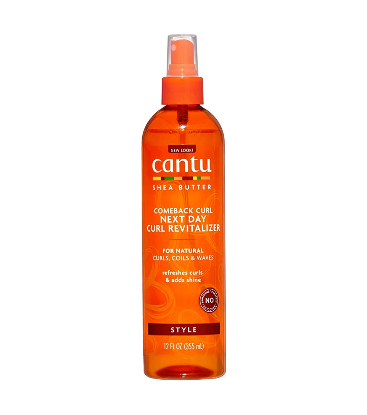 Cantu Shea Butter Comeback Curl Next Day Curl Revitalizer for natural curls, coils, and waves