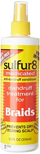 Sulfur 8 Dandruff Treatment Braid Spray 8oz