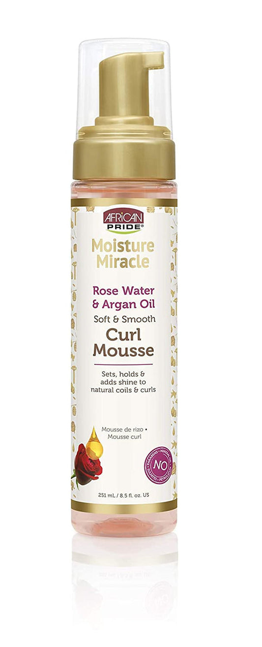 African Pride Moisture Miracle Curl Mousse 8.5oz