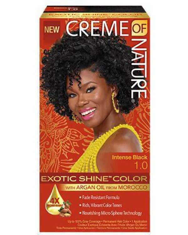 Creme of Nature Gel Hair Color #1.0 Intensive Black