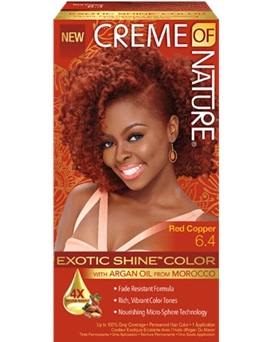 Creme of Nature Gel Hair Color #6.4 Red Copper