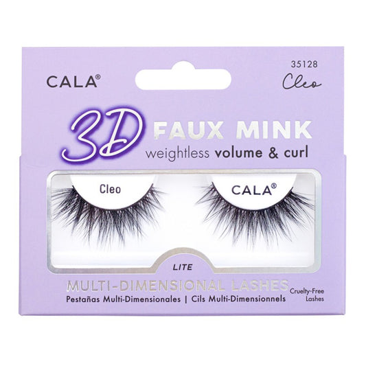 CALA 3D Faux Mink Eyelash Cleo