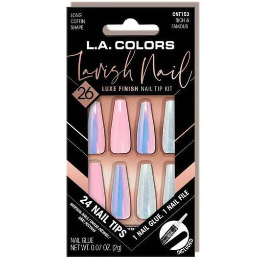 LA Colors Lavish Luxe Nail Rich Famous
