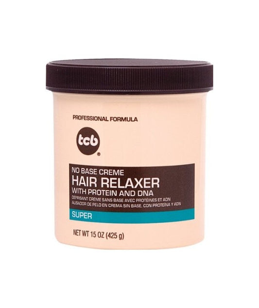 TCB No Base Creme Hair Relaxer Super 15oz
