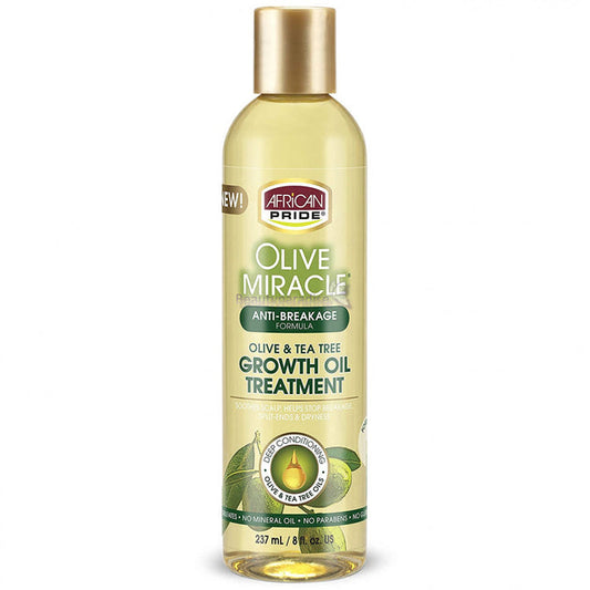 African Pride Olive Miracle Growth Oil 237ml